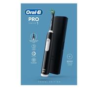 ORAL-B Pro 1 Cross Action Electric Toothbrush & Travel Case - Black, Black