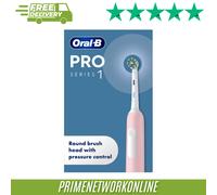 Oral-B Pro 1 Cross Action Pink Electric Toothbrush