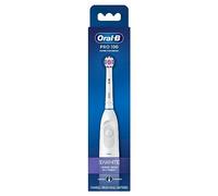 Oral-B Pro 100 3D White, Battery Powered Electric Toothbrush, White