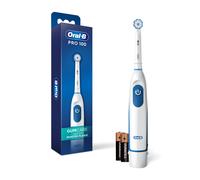 Oral-B Pro 100 Gum Care, Battery Powered Toothbrush, White (New Model)