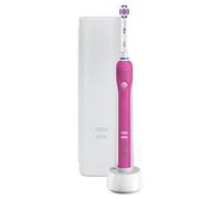 Oral B Pro 2500 3D Pink Electric Rechargeable Toothbrush with Travel Case