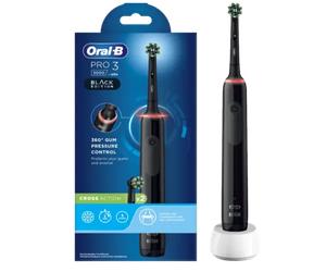 Oral-B Pro 3 3000 Cross Action Electric Toothbrush Black