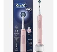 Oral-B Pro 3 3000 Electric Toothbrush - 3D Pink, with Whitening Modes