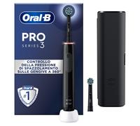 Oral-B PRO 3 3500 Electric Toothbrush/Electric Toothbrush, 2 Replacement Brushes, with 3 Cleaning Modes and Visual 360 Pressure C