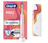 Oral-B Pro 3 3500 Electric Toothbrush with Riso Art Travel Case Pink