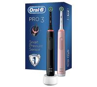 Oral B Pro 3 3900 Duo Pack Black/pink