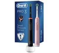 Oral-B Pro 3 3900 Duo Pack Black and Pink