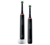 Oral-B Pro 3 Black Electric Toothbrush Duo Pack