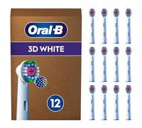 Oral-B Pro 3D White Electric Toothbrush Head, X-Shaped Bristles And Unique Polishing Cup For Teeth Whitening And To Remove Surface Stains, White