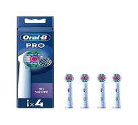 Oral-B Pro 3D White Toothbrush Heads - Pack of 4