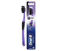 ORAL-B PRO-3DWHITE CHARCOAL Manual Toothbrush Deep Clean & Whitening Medium Bristles, 1