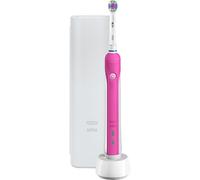 Oral-B Pro 1 680 3D Pink Electric Toothbrush&White Bonus Travel Case