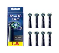 Oral-B Pro Cross Action Brush Heads for Electric Toothbrush, Pack of 8 Units