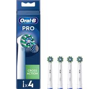 Oral-B Pro Cross Action Electric Toothbrush Head White Pack of 4 EB50RX-4