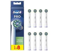 Oral-B Pro Cross Action Electric Toothbrush Tips, Pack of 8