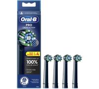 Oral-B Pro Cross Action Heads Black 4 Units