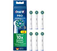 Oral-B Pro Cross Action Replaceable Toothbrush Heads, 6-pack, White