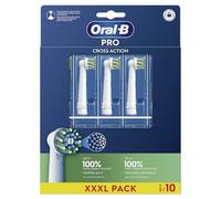 Oral-B Pro Cross Action Replacement Heads, 10 Heads