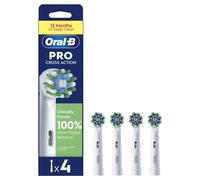 Oral-B Pro Cross Action Toothbrush Heads - 4 Pack