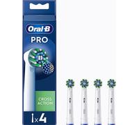 Oral-B Pro Cross Action Toothbrush Heads White Pack of 4