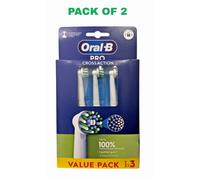 Oral B PRO | Cross Action | WHITE | 2 X Value Pack 3
