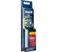 Oral B FlossAction White Toothbrush Heads - 6 Pack