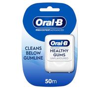 Oral-B Pro-Expert Advanced Waxed Dental Floss - Healthy Gums - Cleans Below the Gumline - 50m
