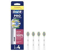 Oral-B FlossAction Toothbrush Head with CleanMaximiser Technology, 4 Pack