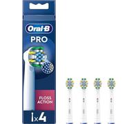 Oral-B FlossAction Toothbrush Head with CleanMaximiser Technology, 4 Pack