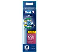 Oral-B FlossAction Toothbrush Head with CleanMaximiser Technology, 4 Pack