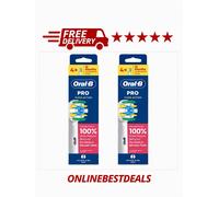 Oral-B Pro Floss Action Replacement Brush Heads 8 Pack Genuine Refills