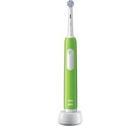 Oral-B Pro Junior Electric Toothbrush for Children from 6 Years, Pressure Sensor, 3 Cleaning Modes Including Sensitive for Dental Care, Soft Bristles & Timer, Designed by Braun, Green