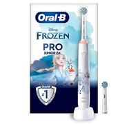 Oral-B Pro Junior1 Frozen Handle, 2 Electric Toothbrush Heads 6 Years and Up