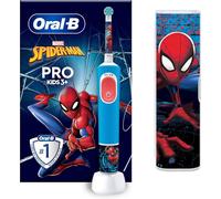 Oral-B Pro Kids 3+ Electric Toothbrush SPIDERMAN with Travel Case Sensitive Mode