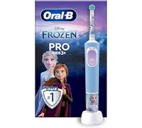Oral-B Vitality PRO D103 FROZEN Electric Rechargeable Toothbrush Kids Girls BLUE