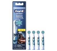 Oral-B Pro Kids Disney Star Wars Electric Toothbrush Heads 4 Pack Designed for Gentle Brushing