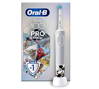 Oral-B Pro Kids Electric Toothbrush, Christmas Gifts For Kids, 1 Toothbrush Head, x4 Disney Stickers, 2 Modes with Kid-Friendly Sensitive Mode, For Ages 3+, 2 Pin UK Plug, Special Edition