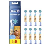 Oral-B Pro Kids Lion King - Original Replacement Toothbrush Heads for Electric Toothbrush - Extra Soft Bristles, Oral-B Replacement Brushes, Toothbrush Attachment for Children from 3 Years - White