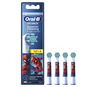 Oral-B Pro Kids Marvel Spiderman Electric Toothbrush Heads for Ages 3+, Pack of 4