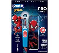 Oral-B Vitality Pro Kids Spiderman Child Rotating-oscillating toothbrush Blue, Red
