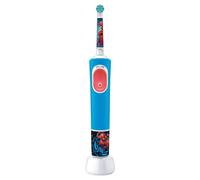 Oral-B Pro Kids Spider-Man Marvel Children's Electric Toothbrush, 1 Soft Brushing, Timer and Vibration, Rechargeable Battery, 4 St