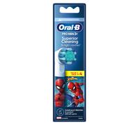 Oral B Refill Kids Spiderman Toothbrush Heads - Pack of 4 Counts