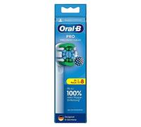 Oral-B Pro Precision Clean Replacement Toothbrush Heads for Electric Toothbrush, Pack of 8, Teeth Cleaning with Innovative X-shaped Bristles, Original Oral-B Toothbrush Attachment, Designed in Germany