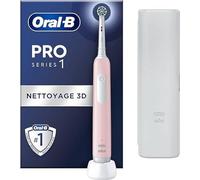 Oral-B Pro Series 1 1 Pink Electric Toothbrush 1 Brush 1 Travel Case Designed by Braun