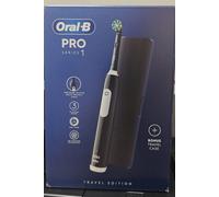 Oral-B Pro Series 1 Black Rechargeable Electric Toothbrush + Travel Case