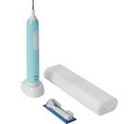 Oral-B Pro Series 1 Electric Toothbrush, 1 Replacement Brush, 3 Cleaning Modes and Pressure Sensor for Dental Care, Travel Case, Designed by Braun, Blue