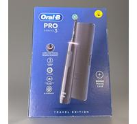 Oral-B PRO Series 3 Rechargeable Electric Toothbrush with Travel Case Black