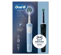 Oral-B Vitality PRO Black &Blue (Duo Pack) Electric Toothbrush