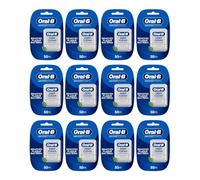 Oral-B ProExpert Advanced Deep Clean Cool Mint Waxed Floss Tape (12 Packs of 50m)