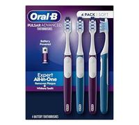 Oral-B Pulsar Advanced All-in-One Soft Toothbrush (1 Count (Pack of 4))